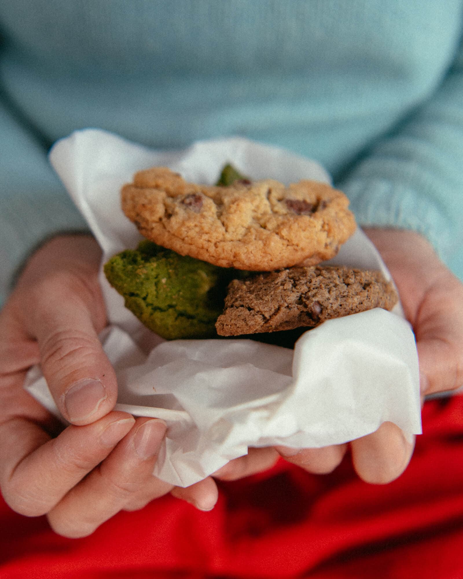 UnD Matcha Cookie and Sobacha Cookie