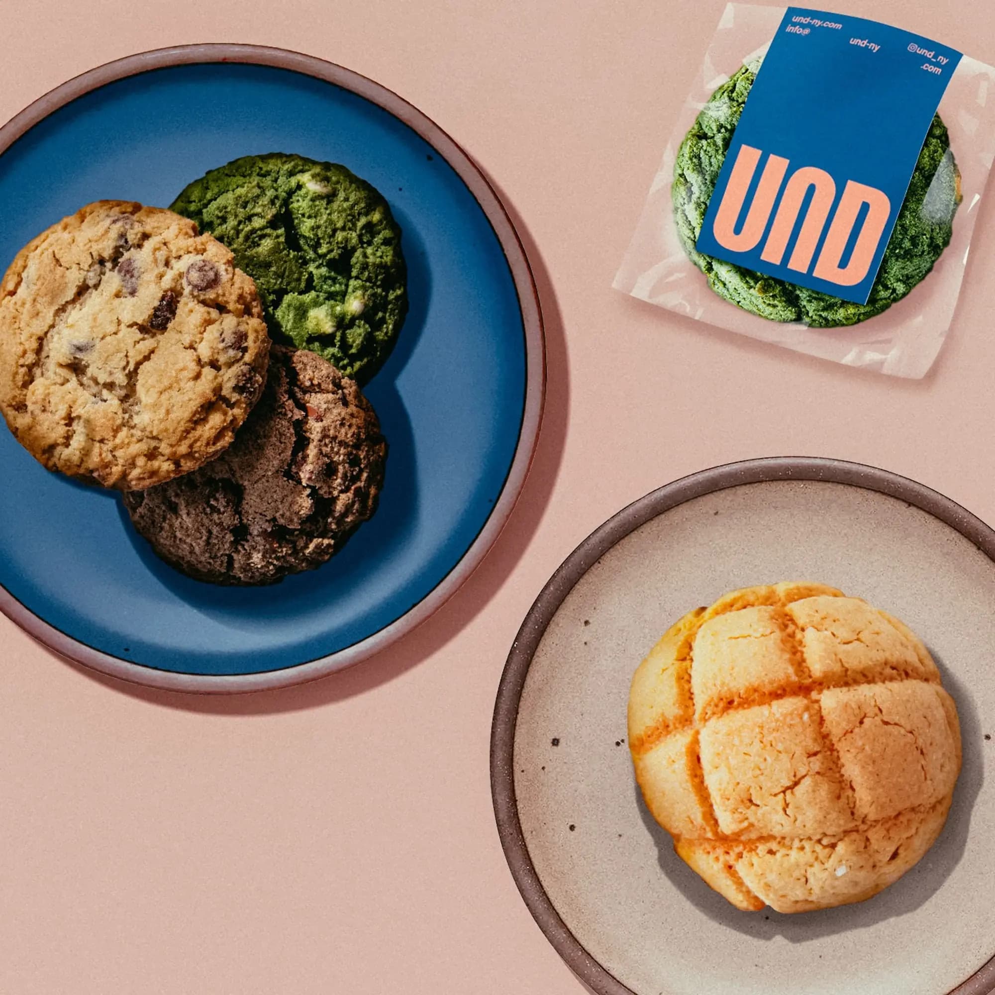 UnD cookies and Japanese baked goods