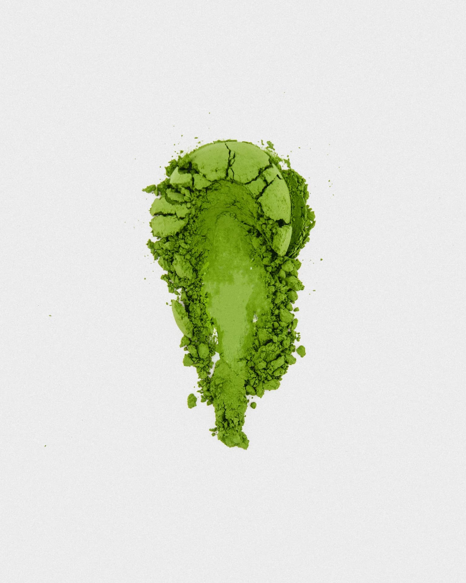 Matcha Powder Swipe Test - Gokou and Yabukita Blend