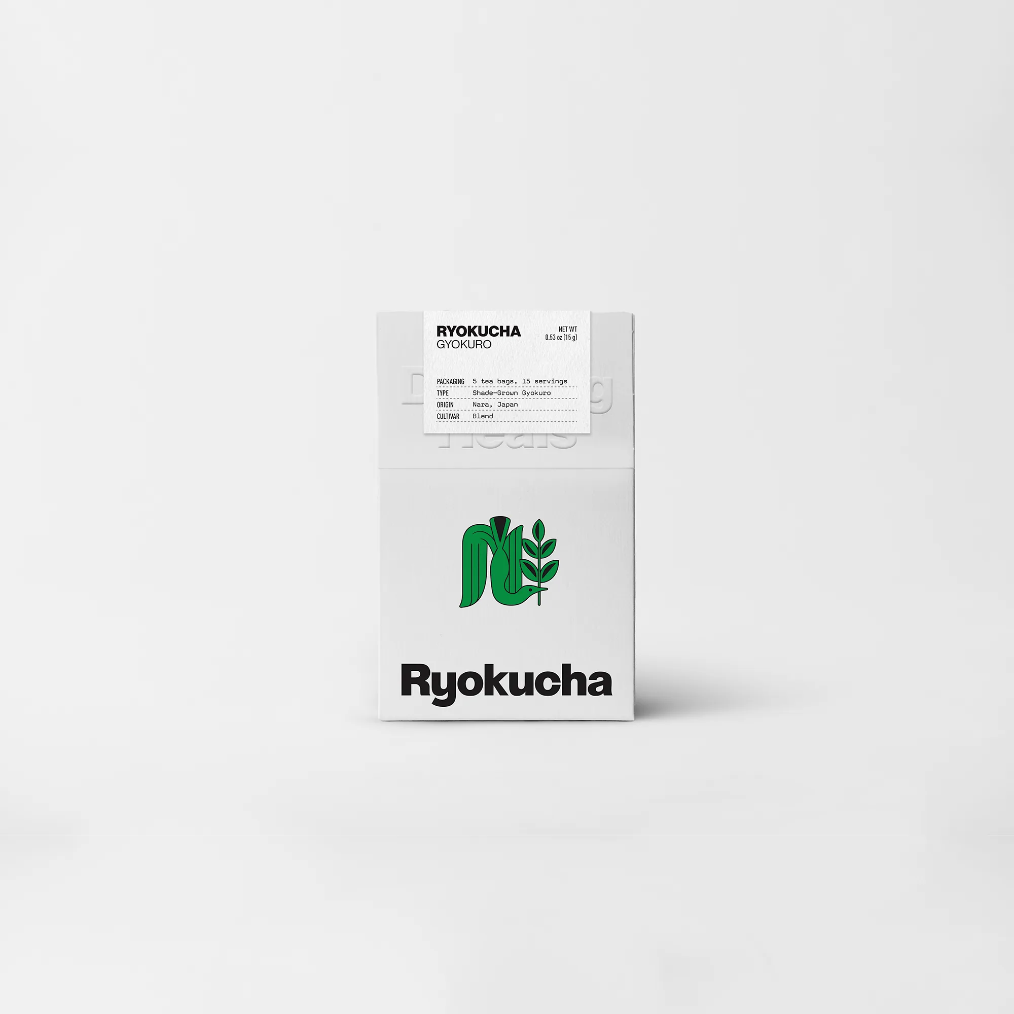 Ryokucha Gyokuro tea box