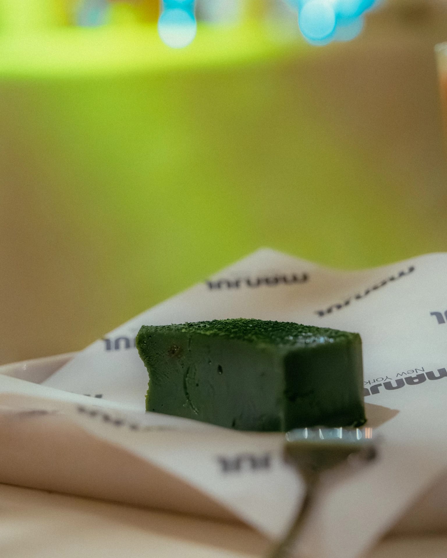 Manjul Matcha Day Matcha terrine