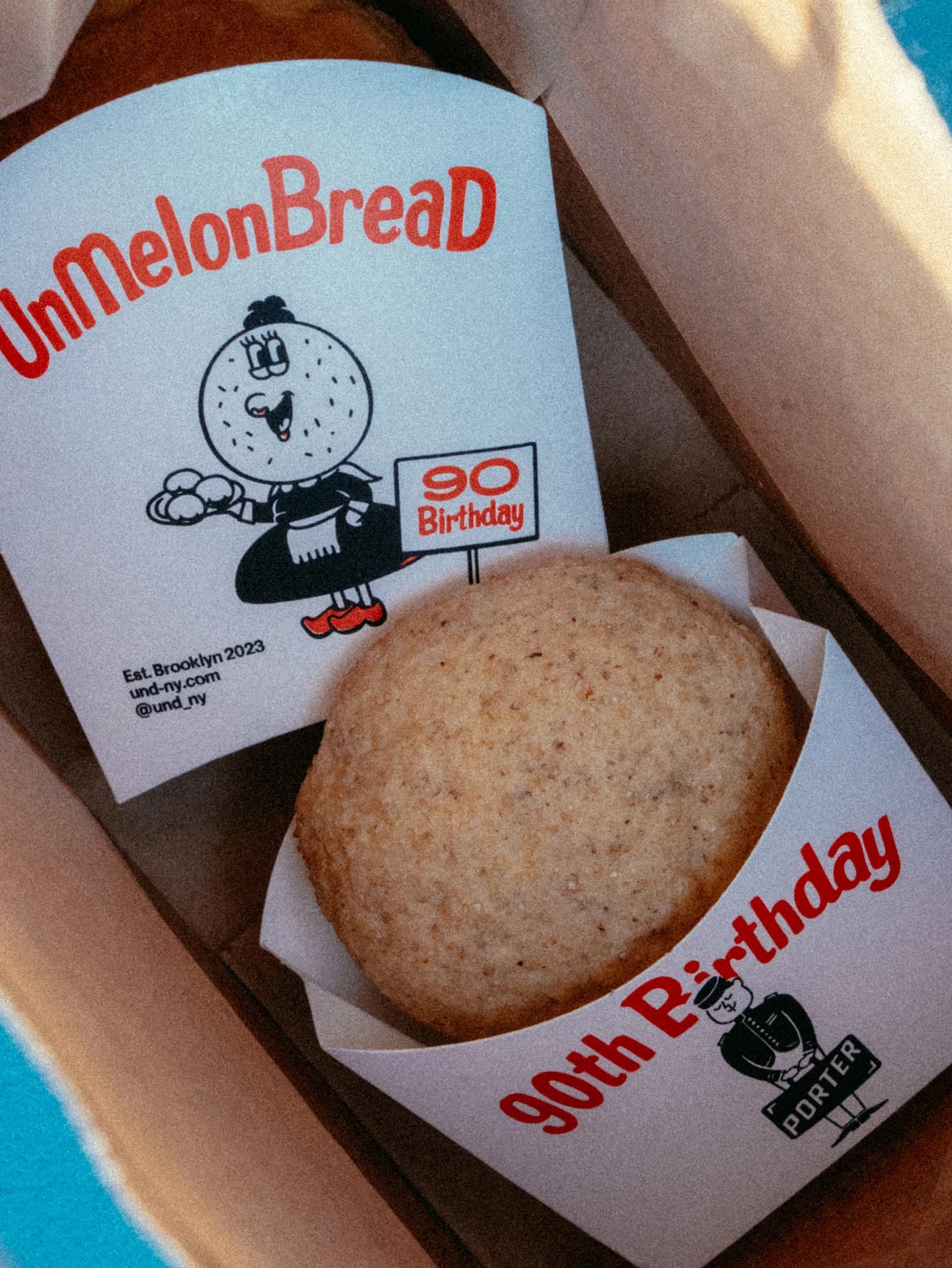 Poter x UnD japanese Melon Bread