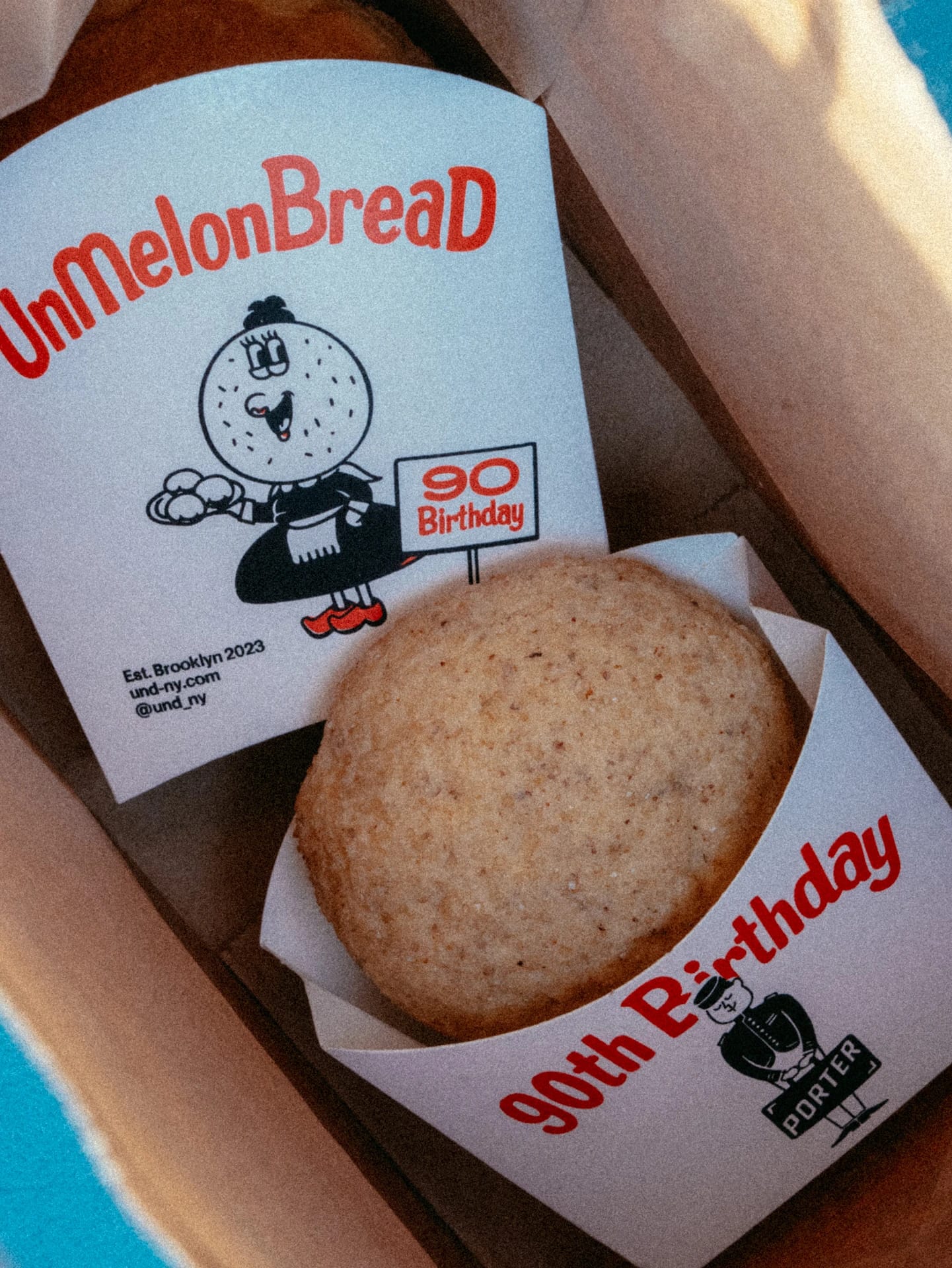 Poter x UnD japanese Melon Bread