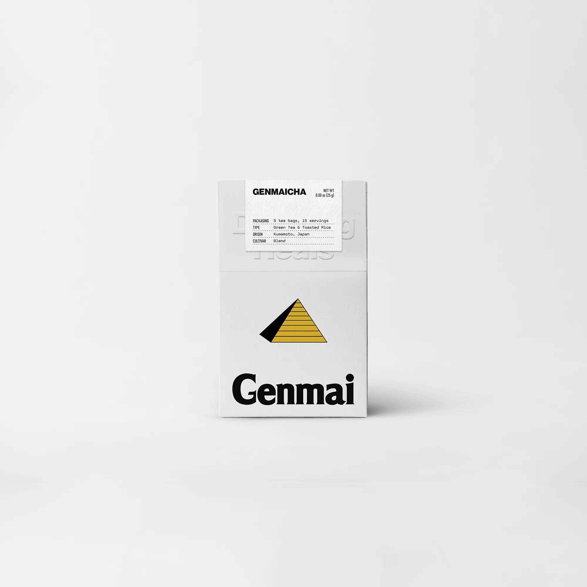 Genmaicha tea box
