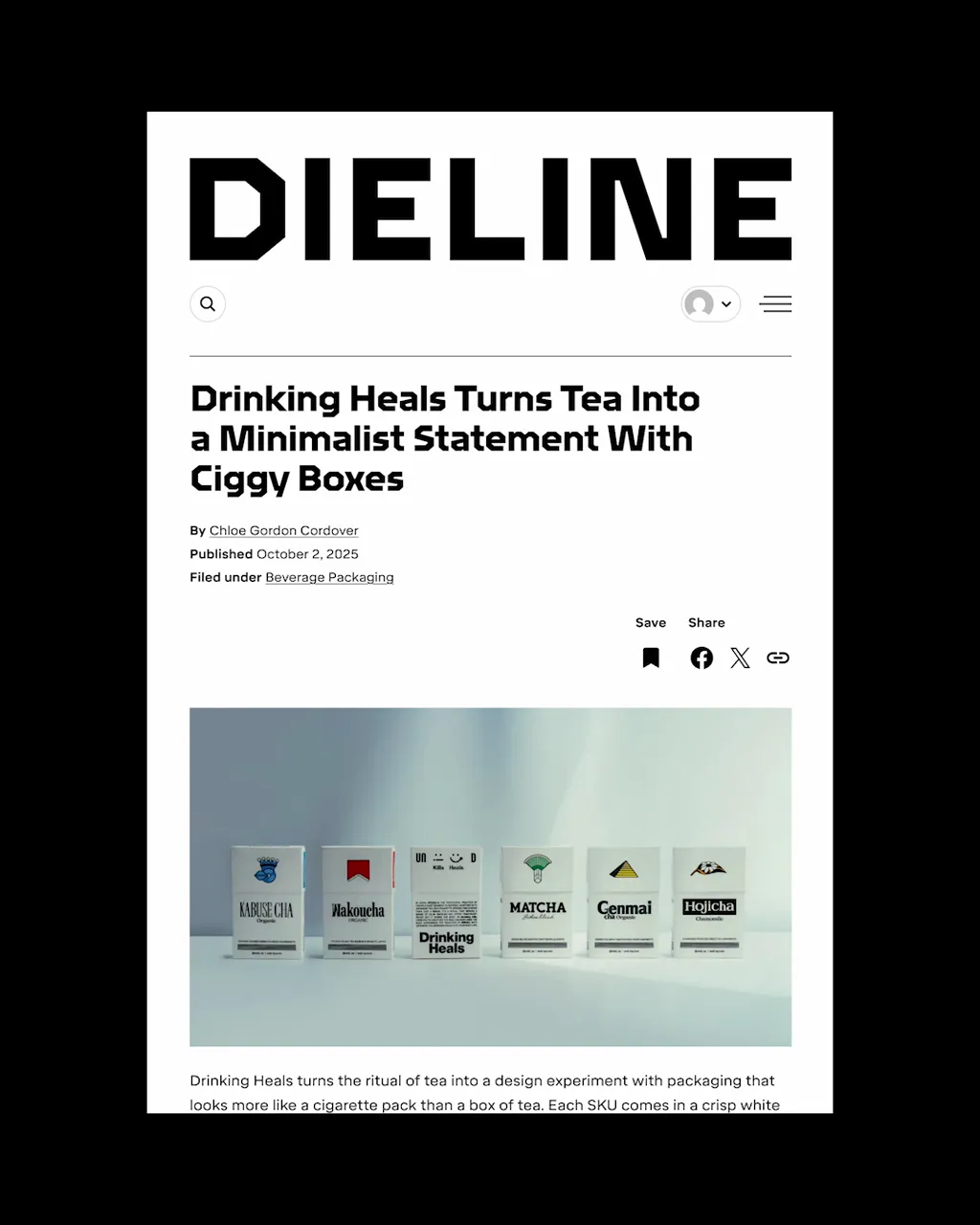 DIELINE featured UND Drinking Heals Project