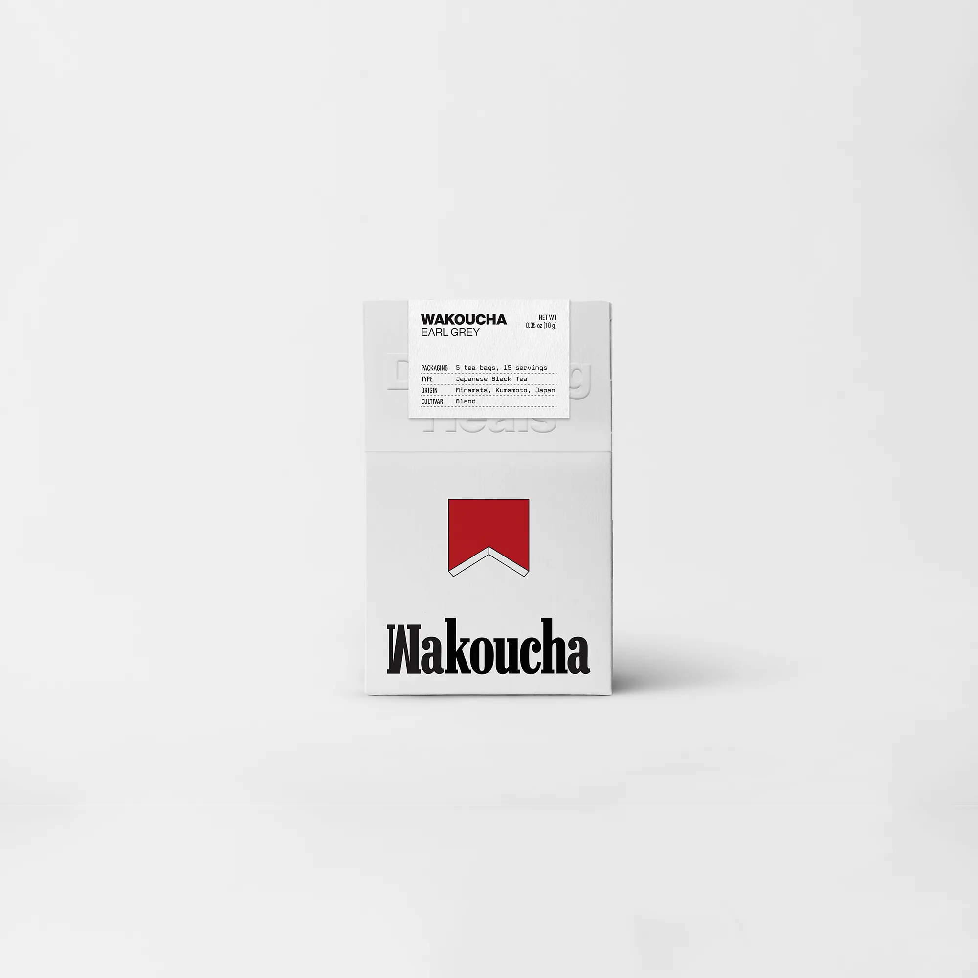 Wakoucha Earl Grey tea box