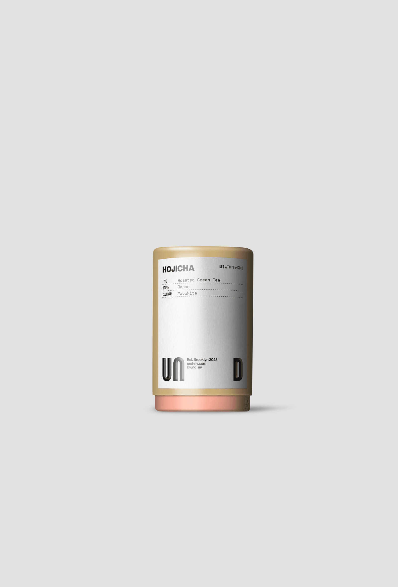 Mockup HOJICHA Paper Tube Pink