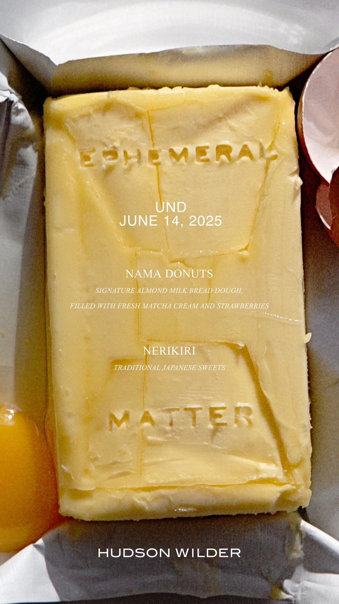 Hudson Wilder Pop up