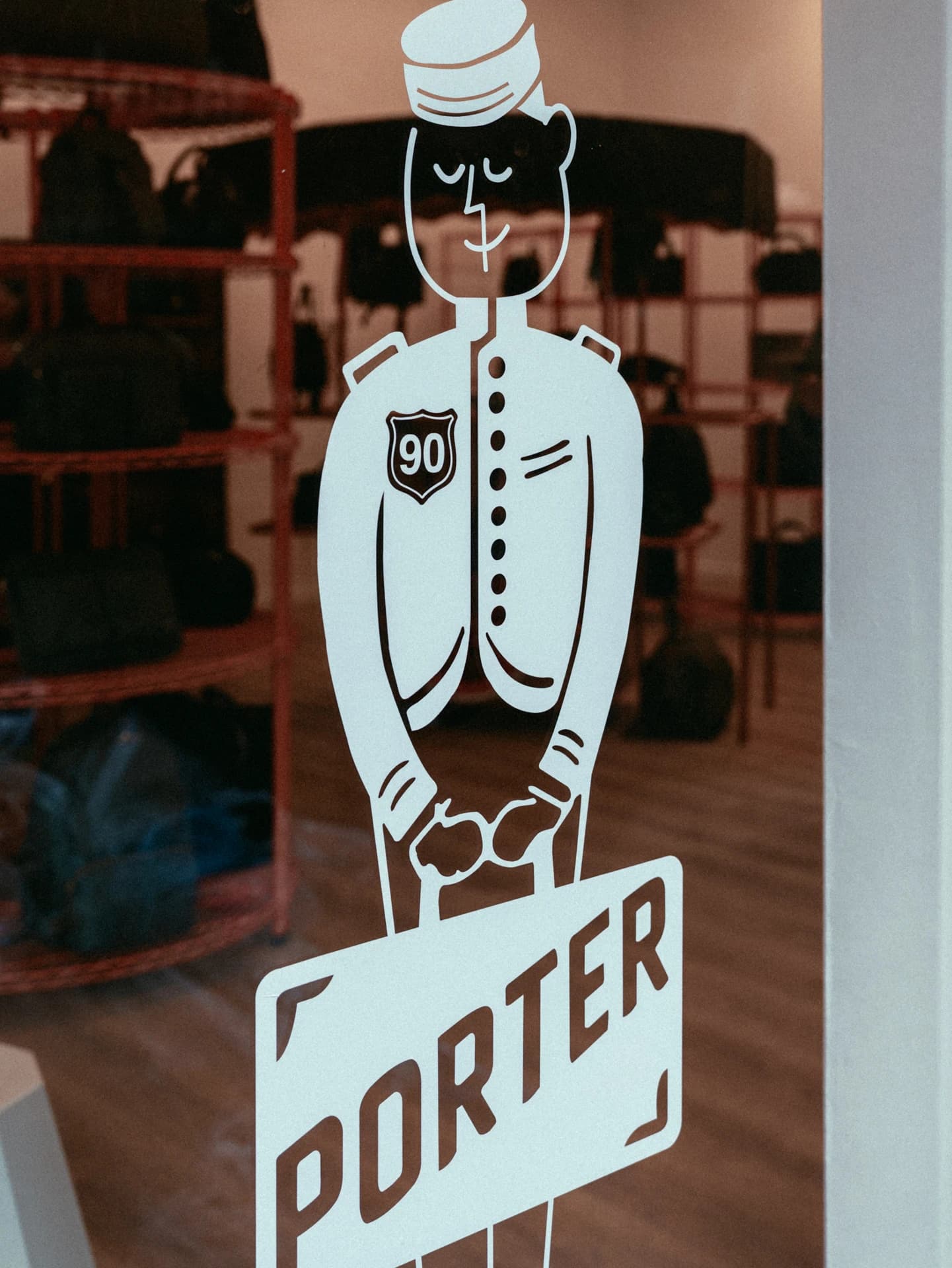 PORTER 90th BIRTHDAY NYC POP-UP STORE Window Display