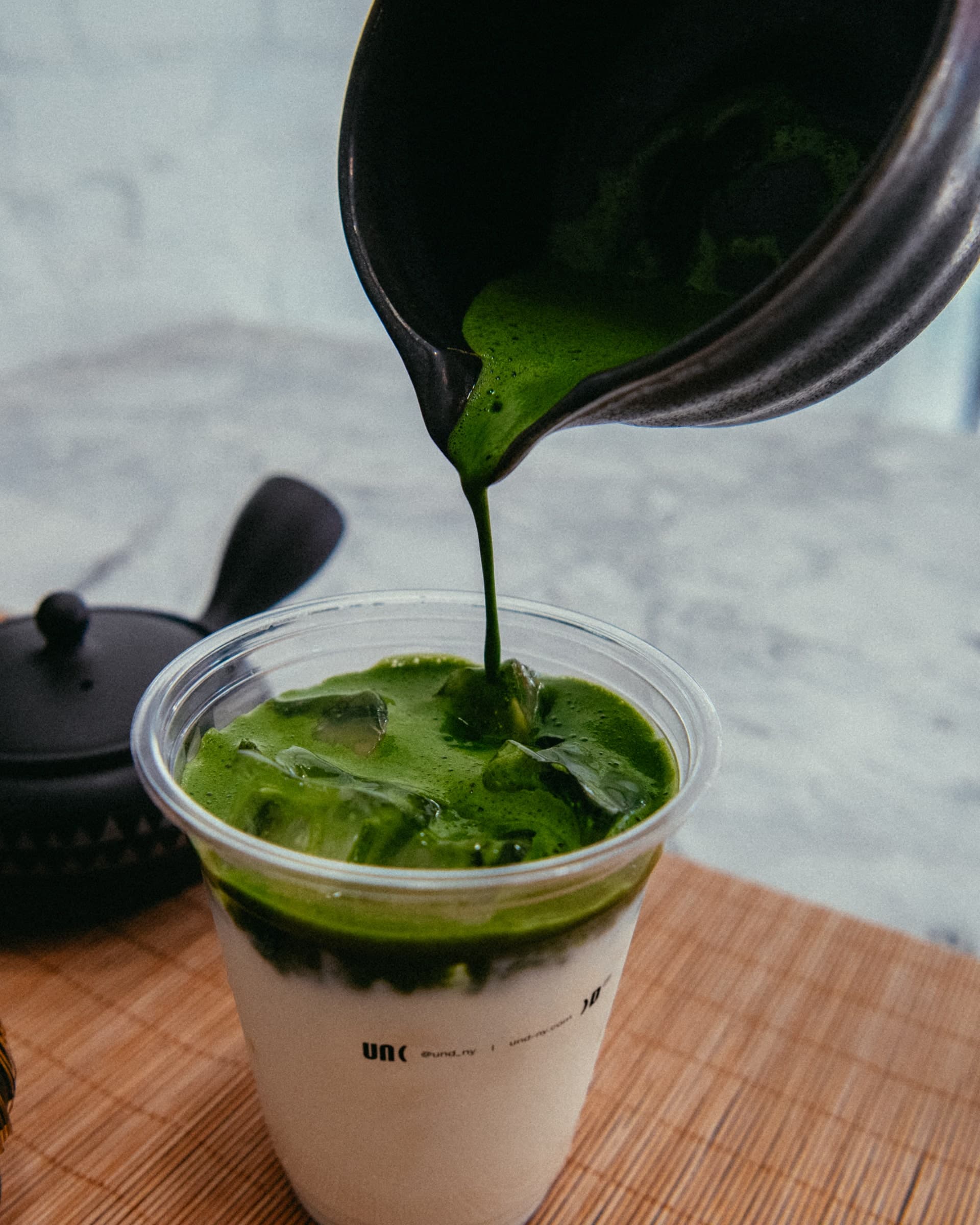 Premium Japanese Matcha Drink at UnD Café