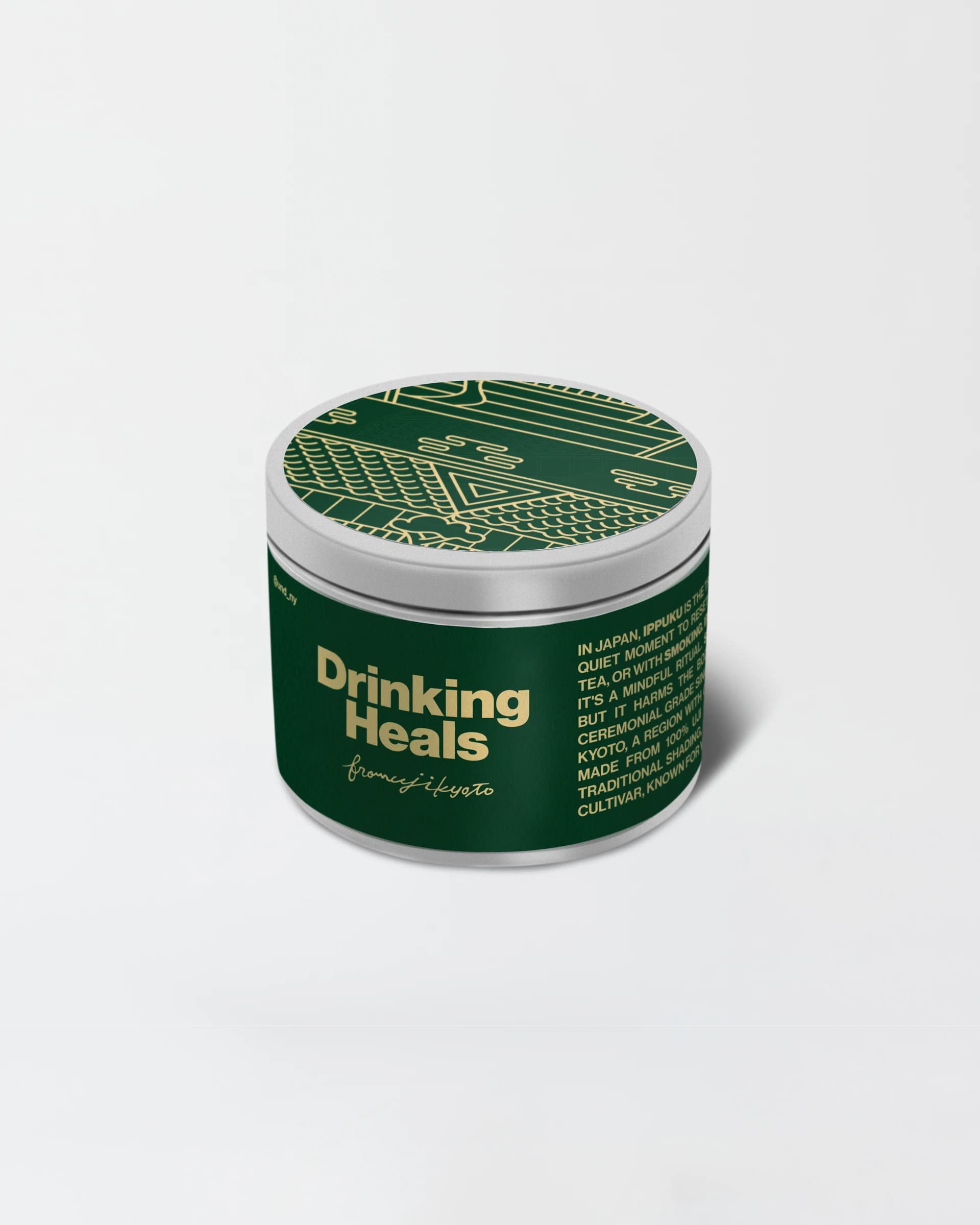 Uji Matcha Ceremonial Blend KIRICA Package